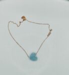 candy heart- sky blue κολιέ